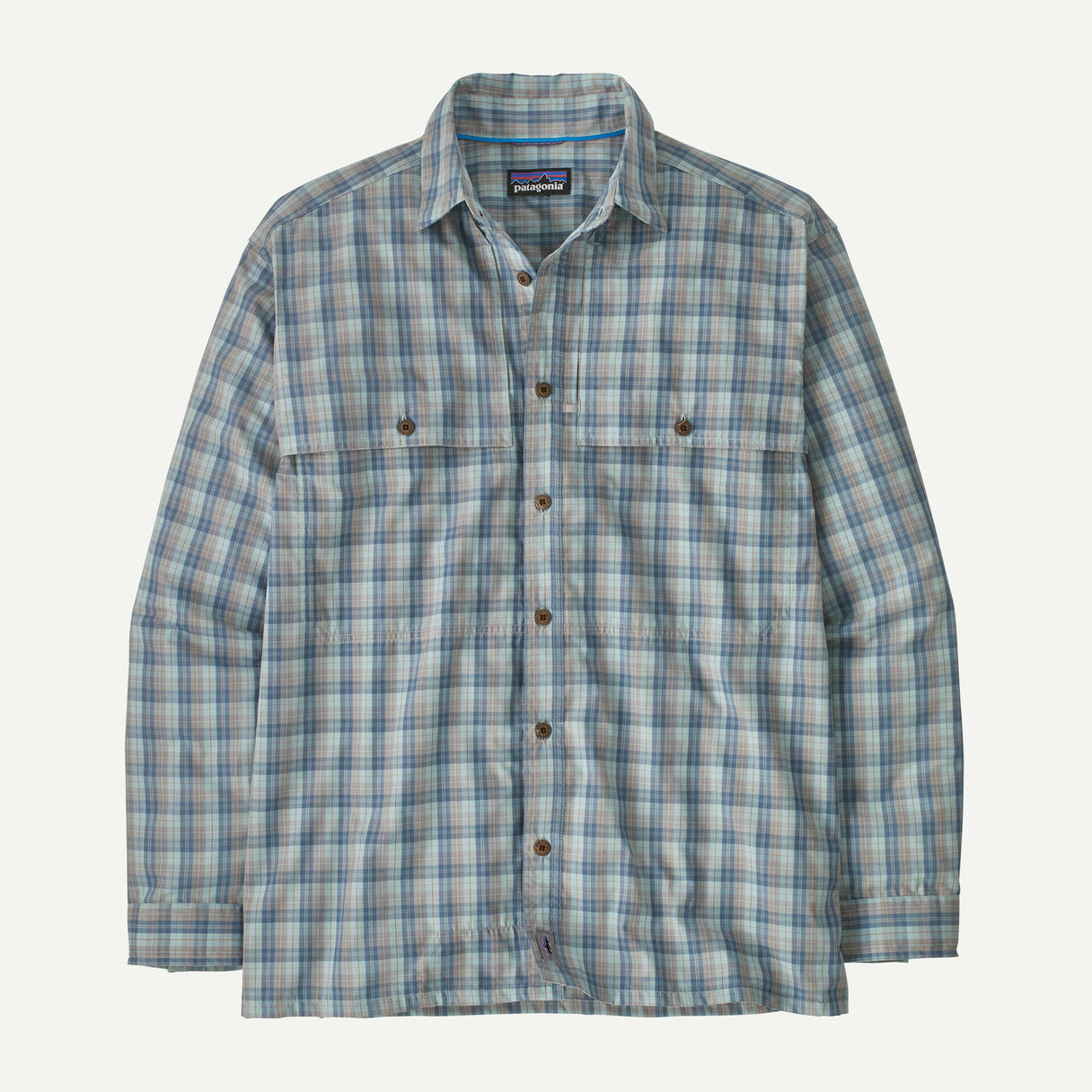 Patagonia Men's Long-Sleeve Island Hopper Shirt - Dipper: Utility Blue