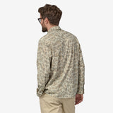 Patagonia Men's Sun Stretch Shirt - Cliffs and Waves: Natural