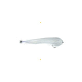 Theo's Boom Box Baitfish - Grey/White - Size 6/0