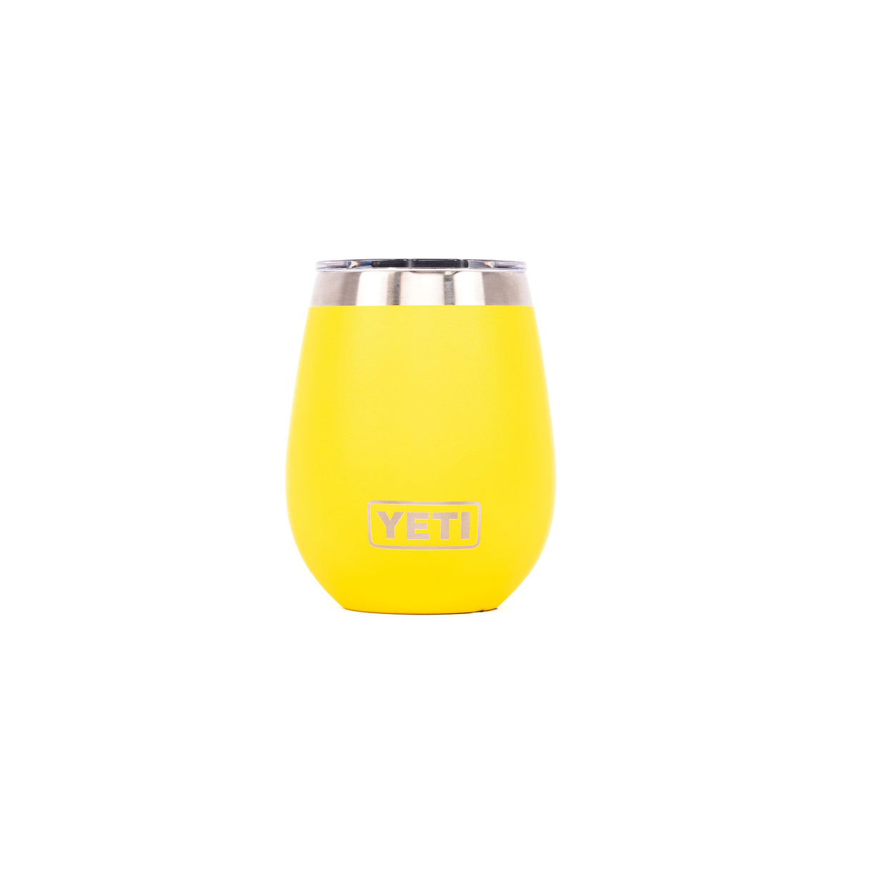 YETI Alpine Yellow Rambler 10 oz Wine Tumbler with Magslider Lid