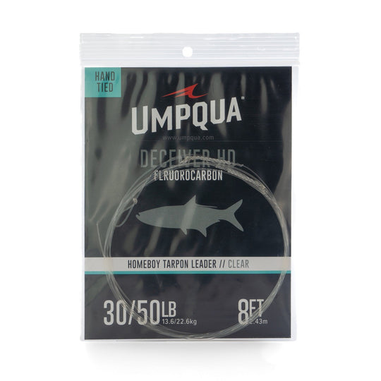 Umpqua Homeboy Tarpon Fluorocarbon 8' Leader - 30/50 LB