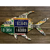 Cody's Fish Belize Permit License Plate Art