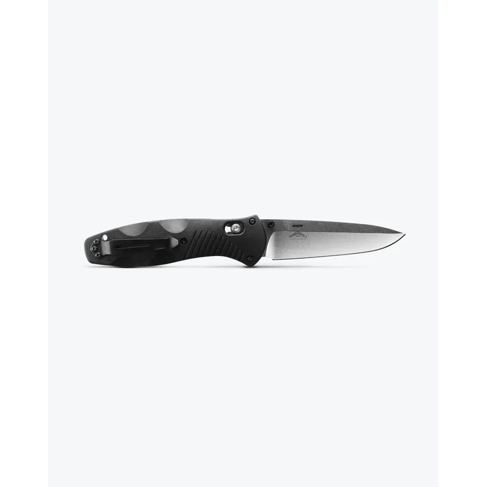 Benchmade Barrage - Black Valox - Drop-point