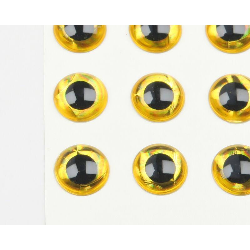 3D Adhesive Holographic Eyes