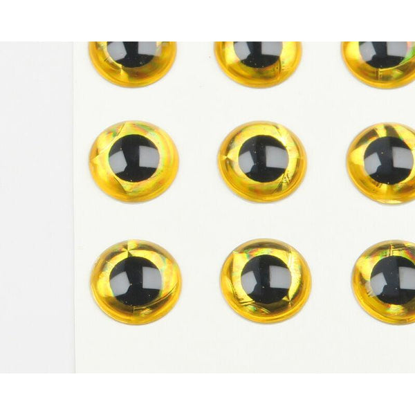 3D Adhesive Holographic Eyes