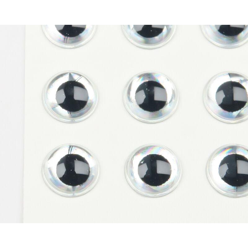3D Adhesive Holographic Eyes