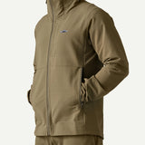 Patagonia Patagonia Men's R1 TechFace Fitz Roy Trout Hoody - Black.