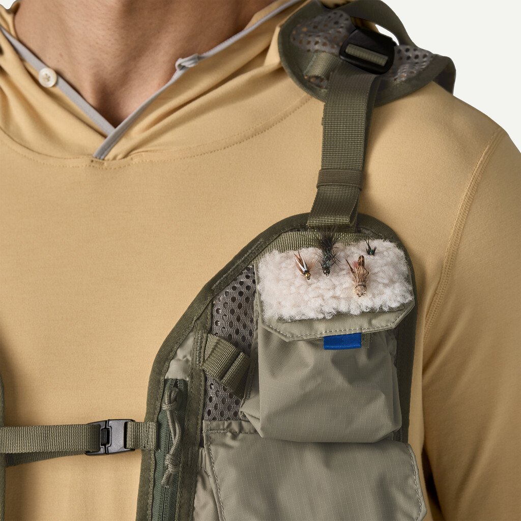 Patagonia Stealth Convertible Vest - River Rock Green