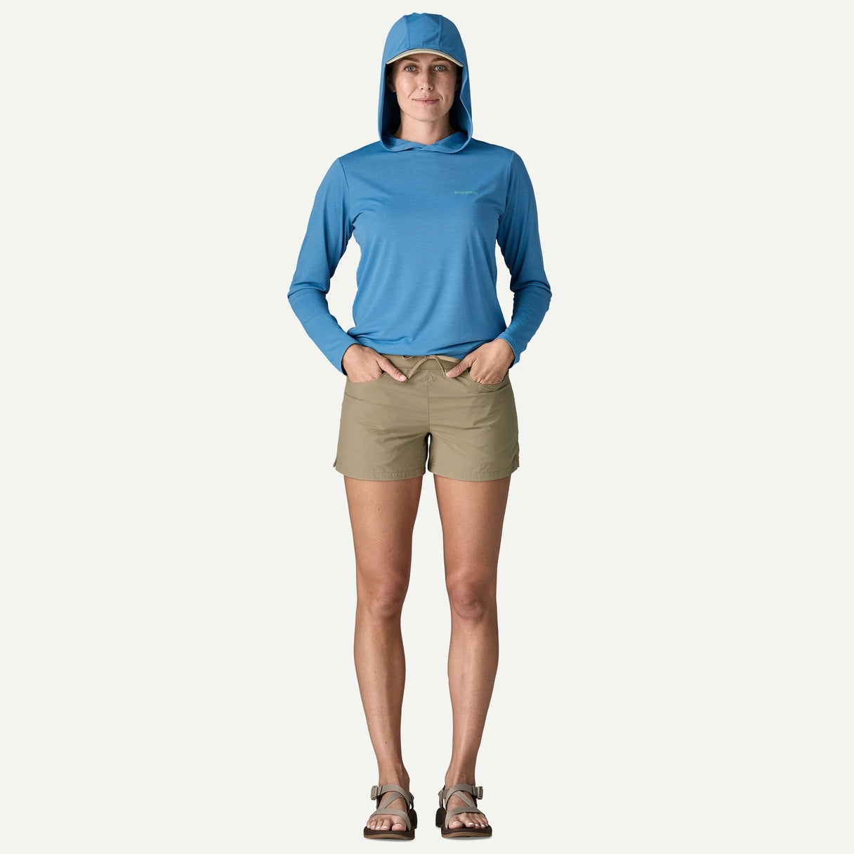 Patagonia W's Sandy Cay Shorts - 4 in. - Blue Sage
