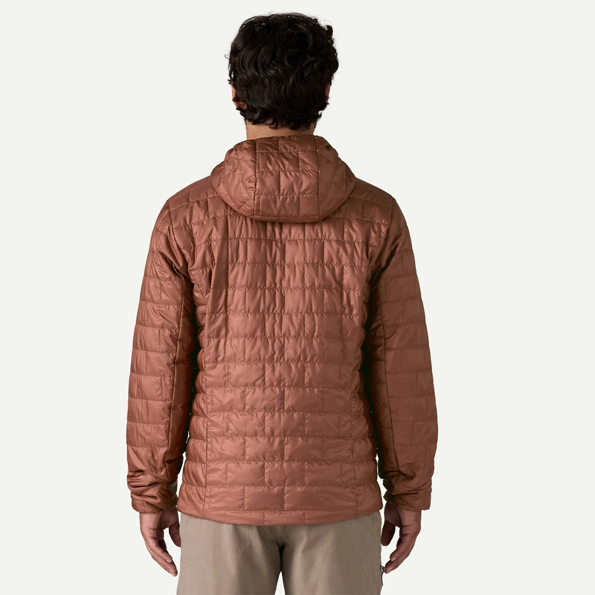 Patagonia Patagonia Men's Nano Puff Hoody - Dried Vanilla.