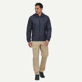 Patagonia Men's Nano Puff Fitz Roy Trout Hoody - Pine Needle Green