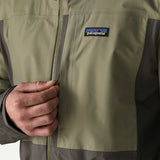 Patagonia M's Insulated Boulder Fork Rain Jacket - Smolder Blue