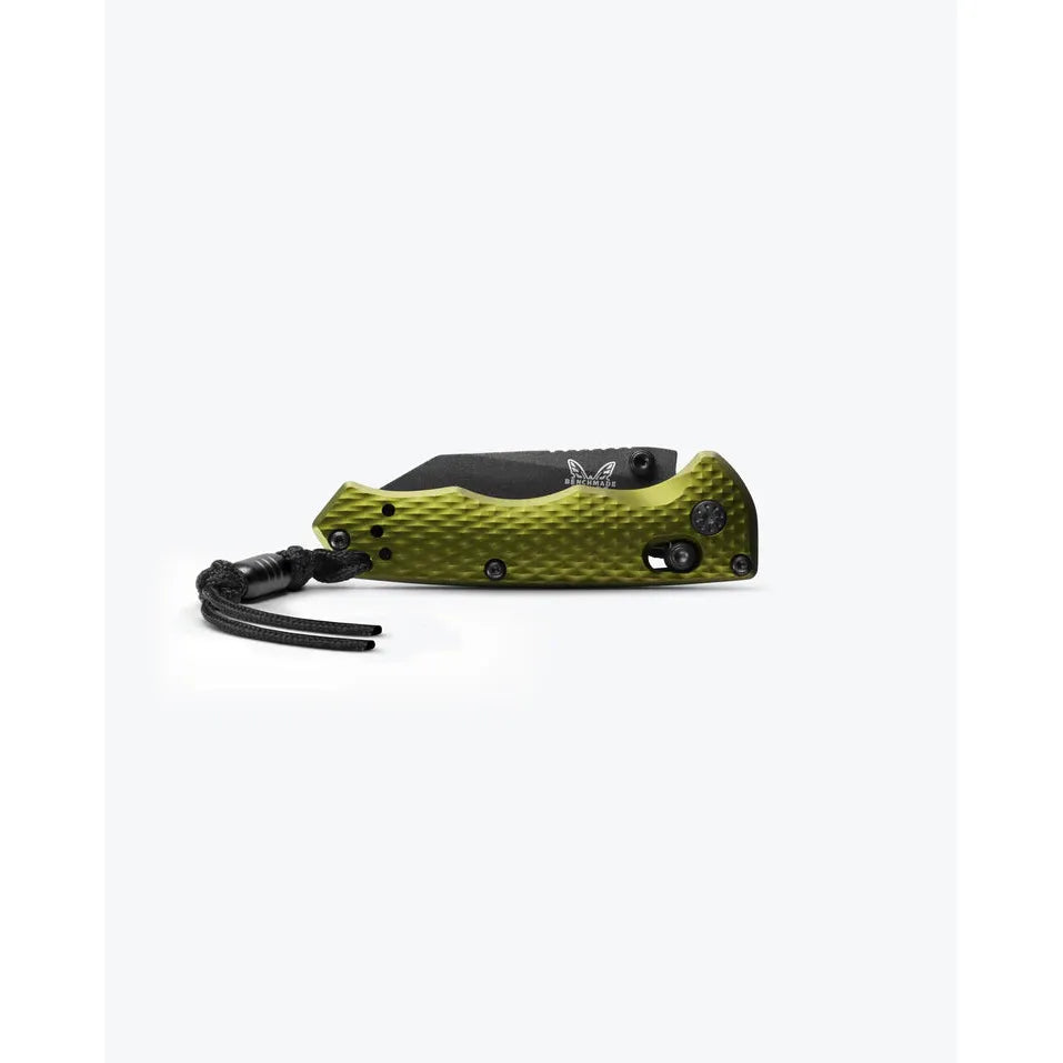 Benchmade Full Immunity - Woodland Green Aluminum - Wharncliffe