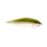 Salty Mullet - Olive/White - Size 2/0