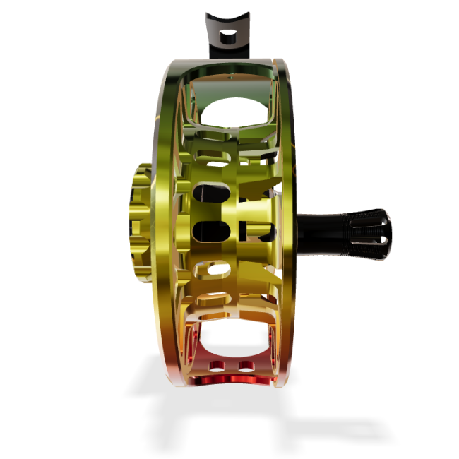 Abel SDS Solid - Peacock Bass - Size 9/10