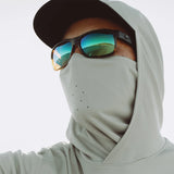 Grundens Tough Sun Masked Hoodie - Squall Camo