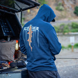 Grundens Riser Hoodie - Dark Navy