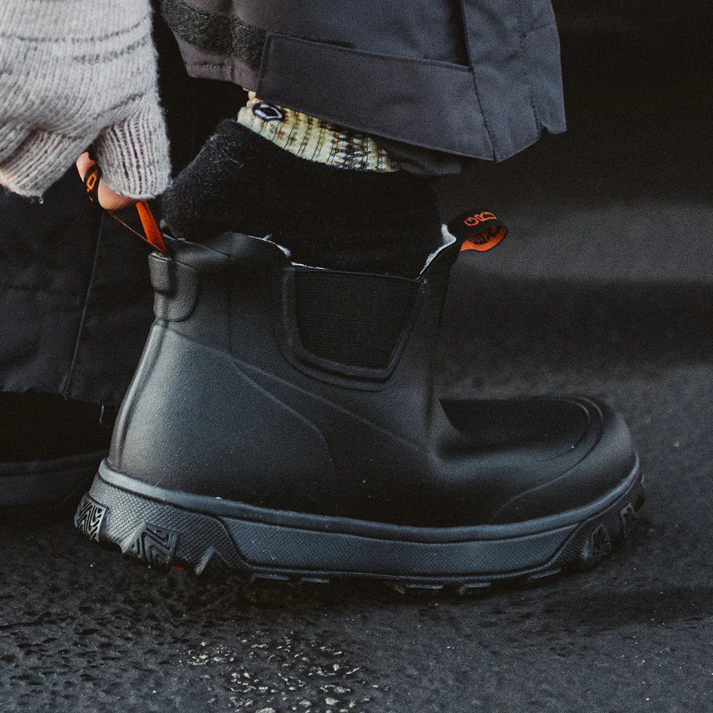 Sherpa top chelsea boots