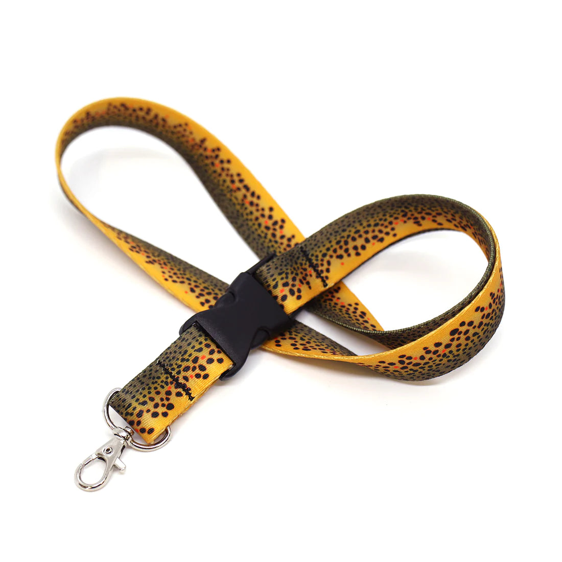 RepYourWater Brown Trout Skin Lanyard