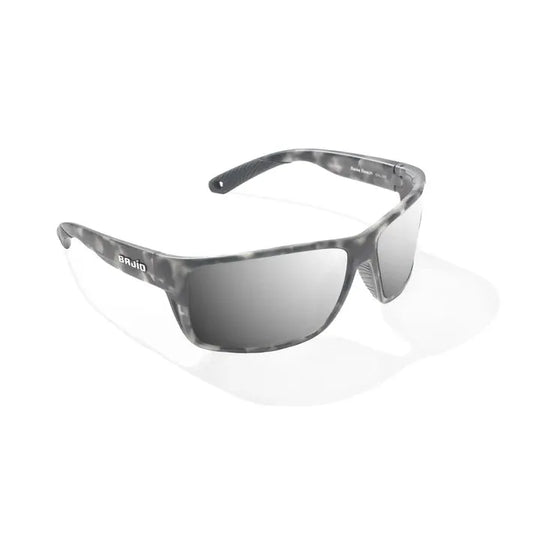 Bajio BALES BEACH Sunglasses - Gray Rock Matte/Silver Mirror Glass