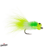 Umpqua Booby Toad - Chartreuse - Size 2/0.