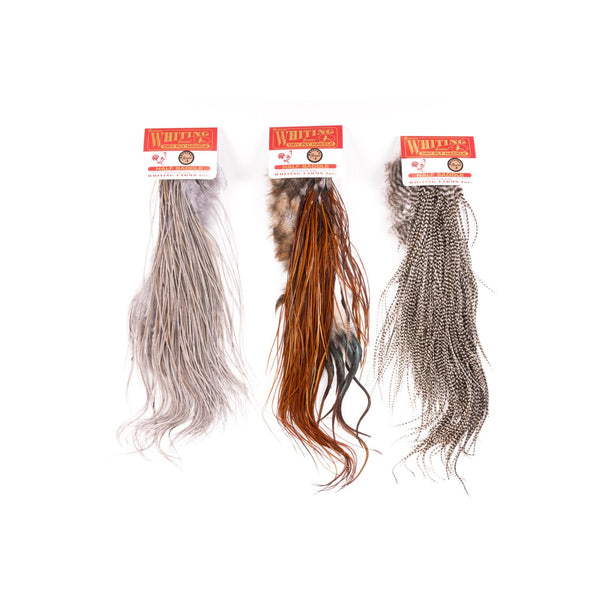 Whiting Farms Whiting Bronze Midge 1/2 Saddle.