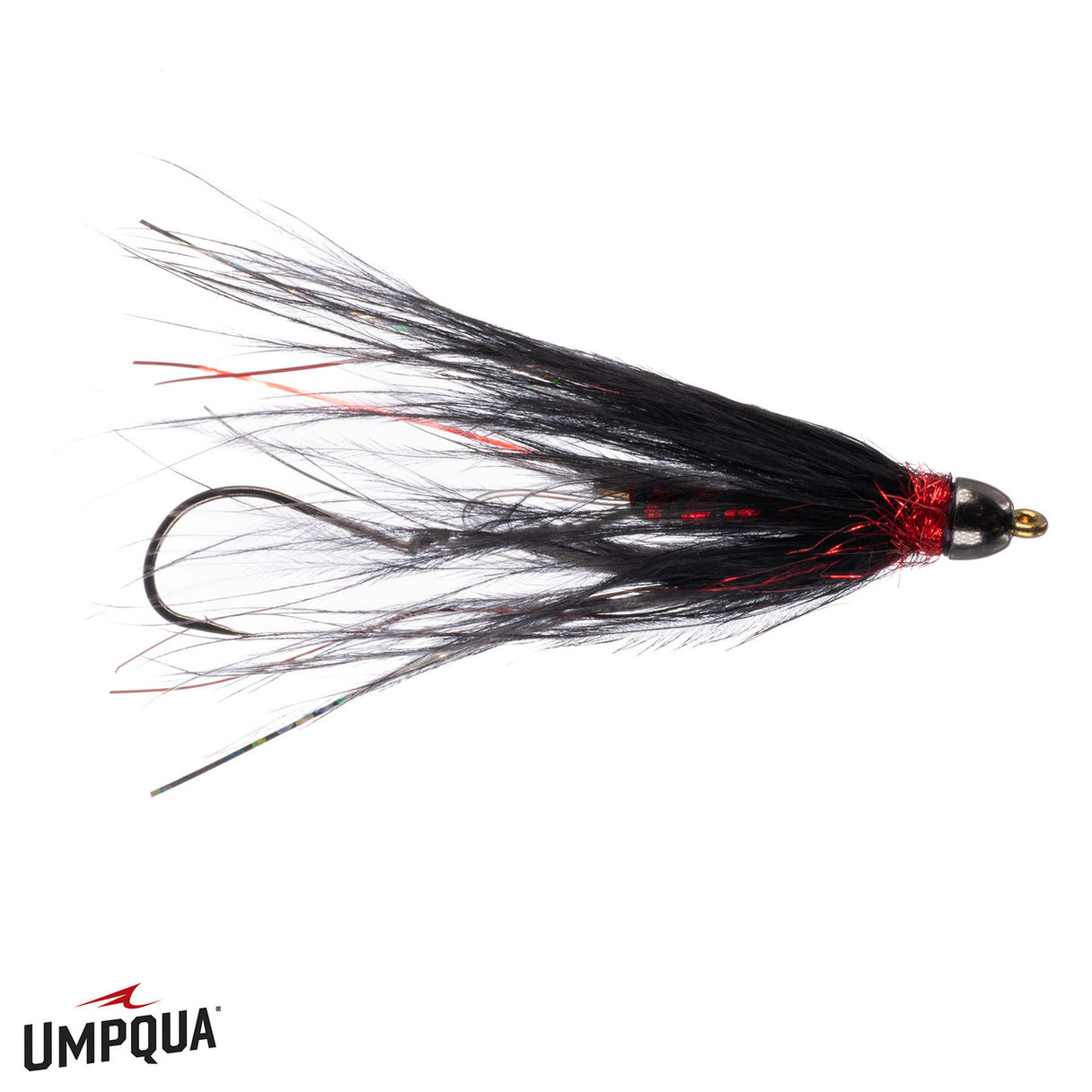 Umpqua Lil Swinger - Black/Red - Size 6.