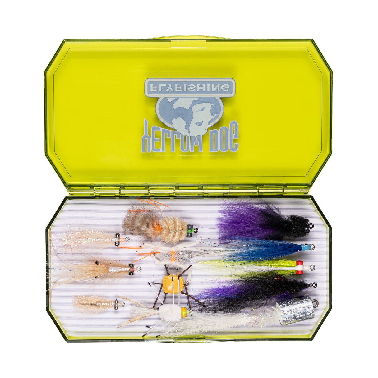 Yellow Dog Flyfishing Currier Saltwater Fly Assortment.