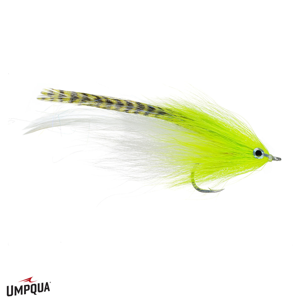 Cannon Fodder - Chartreuse / White - Size 6/0