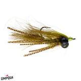 Umpqua Carp It Bomb - Olive/Brown - Size 8.