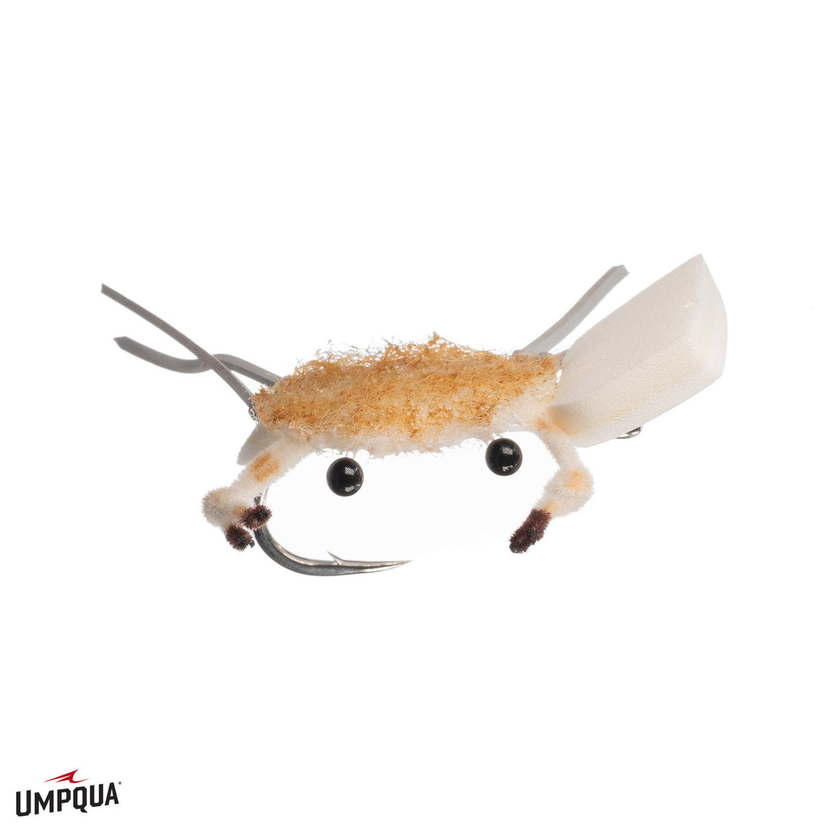 Umpqua Contraband Floating Crab - White - Size 1/0.