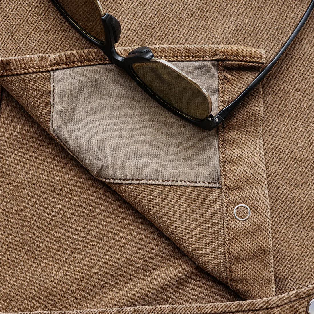 Poncho Poncho Denim Western Shirt - The Cotulla.