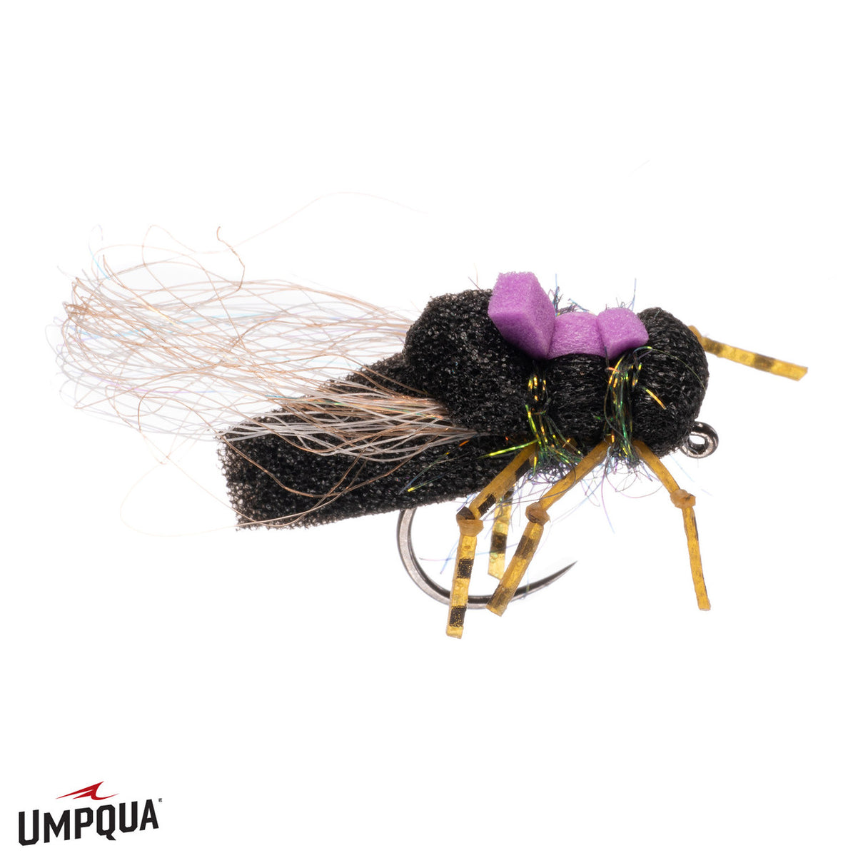 Umpqua Cruel Summer Cicada - Black - Size 10.