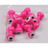 Fl.Pink w/ White & Black Pupil