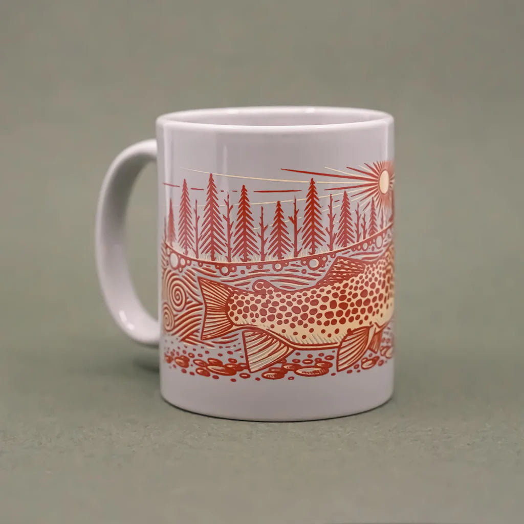 Western Rise Mug - Grey