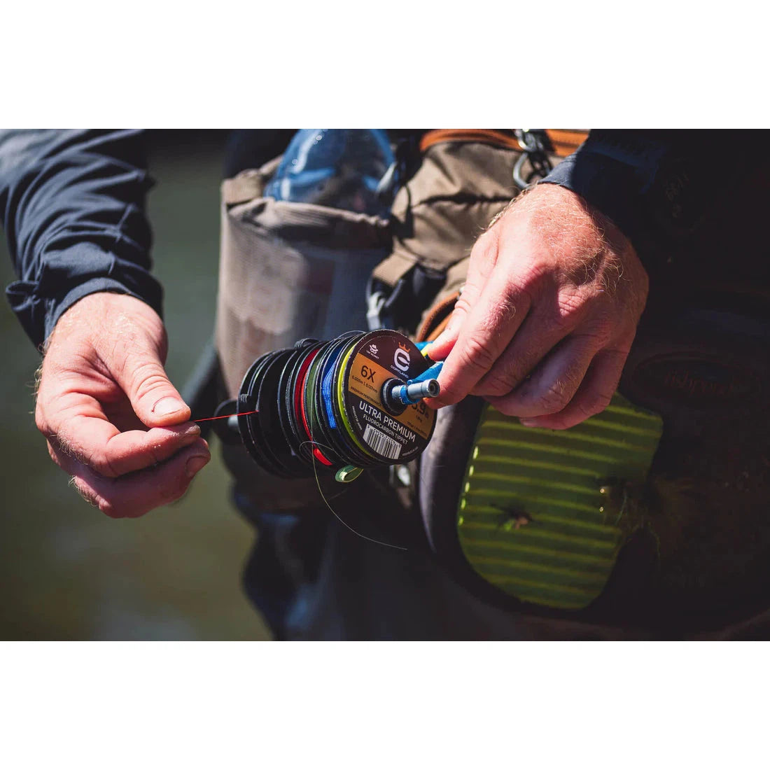 RIO Produits Pêche à la mouche, Fluoroflex Strong Leader, 100 % fluorocarbone, bobine de 30 m, test de 4 kg, diamètre 20,3 cm RIO Produits Pêche à la mouche, Fluoroflex Strong Leader, 100 % fluorocarbone, bobine de 30 m, test de 4 kg, diamètre 20,3 cm