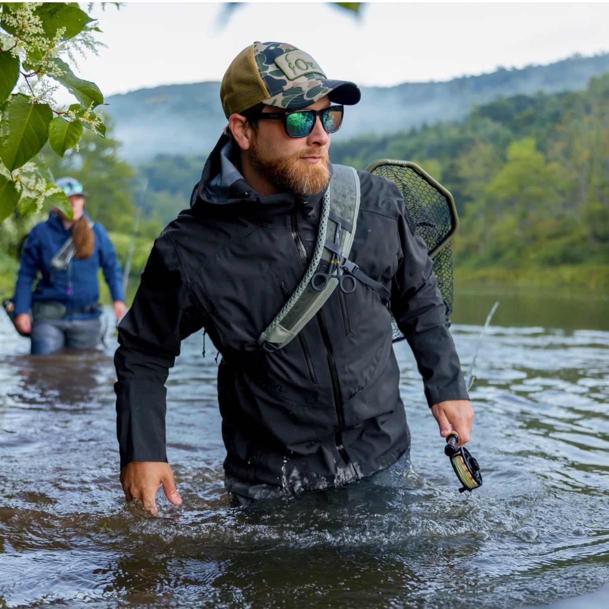 Man Women Waders Raincoat Rubber Material Fishing Breathable