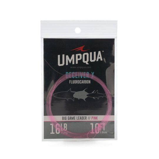 Umpqua Deceiver HD Pink Big Game Leader 10'