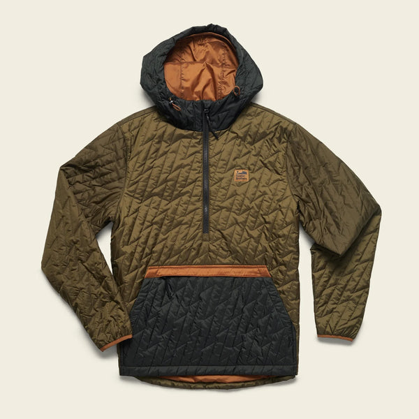 Howler Brothers Voltage Quilted Pullover - Pinegrove
