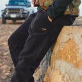 Howler Brothers Howler Brothers Pelusa Fleece Pants - True Black.