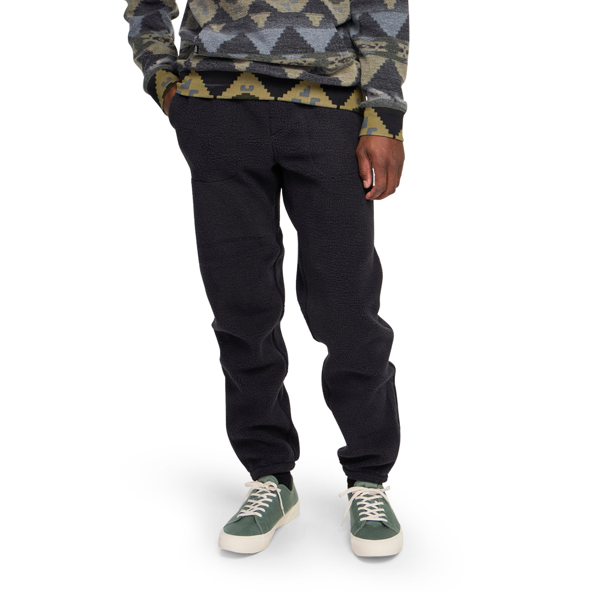 Howler Brothers Howler Brothers Pelusa Fleece Pants - True Black.