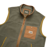 Howler Brothers Howler Brothers Free Range Fleece Vest - Oregano.