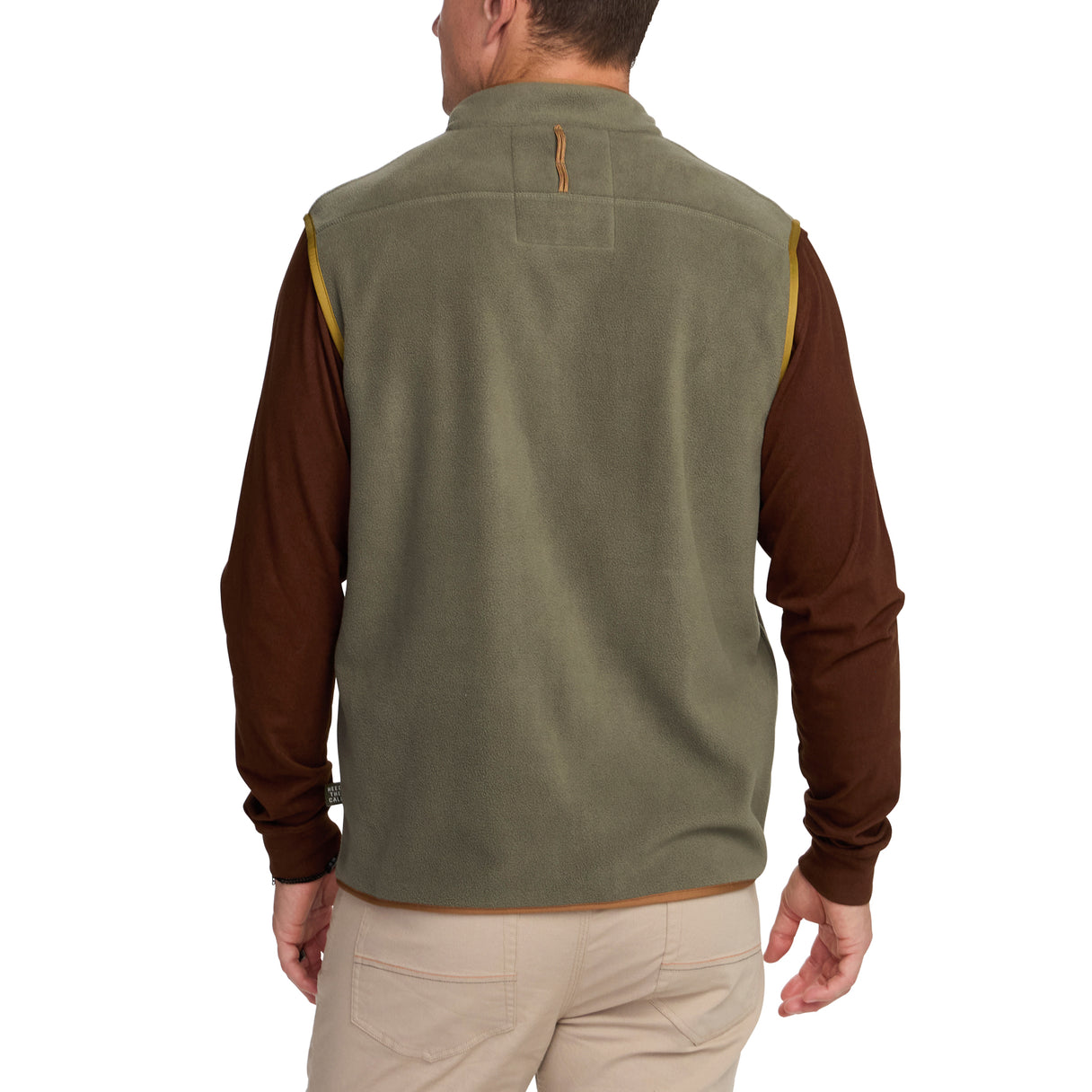Howler Brothers Howler Brothers Free Range Fleece Vest - Oregano.
