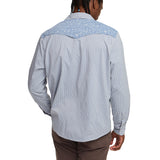 Howler Brothers Howler Brothers H Bar B Tech Longsleeve - Wild Rag : Blue Mirage.