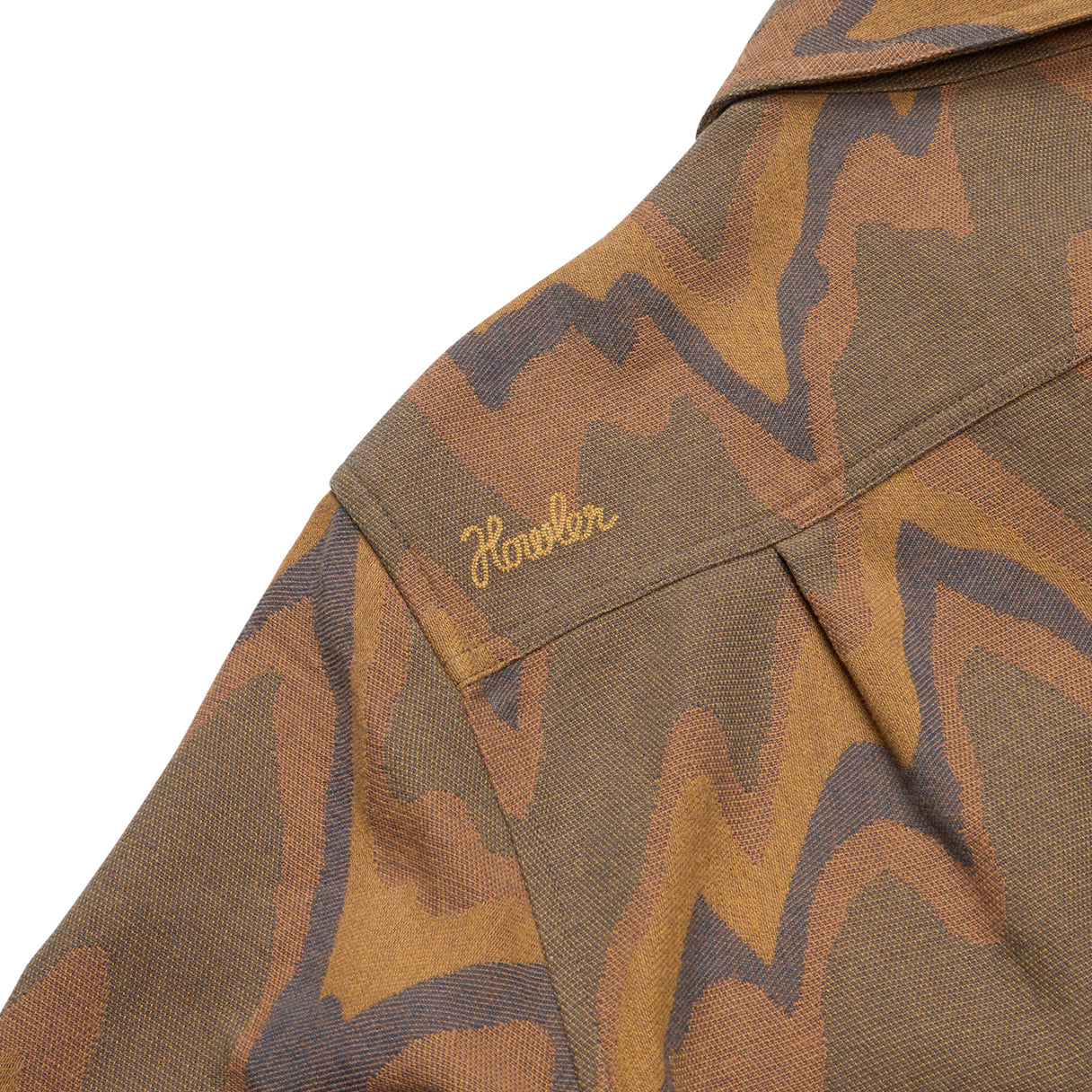 Howler Brothers Howler Brothers Harker's Flannel - Sediment Jacquard : Camel.