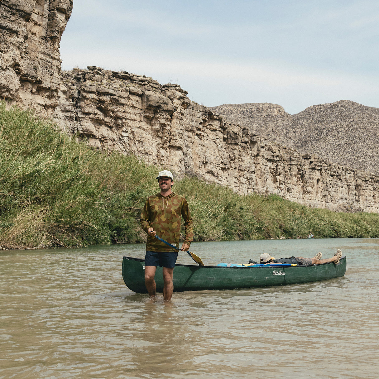 Howler Brothers Howler Brothers Loggerhead Hoodie - Mimetico : Fatigue.