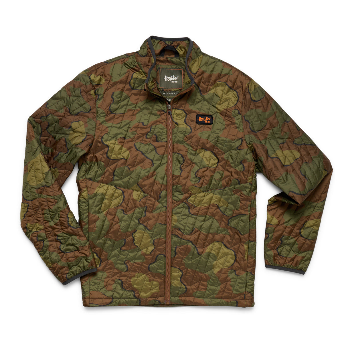 Howler Brothers Howler Brothers Voltage Quilted Jacket - Mimetico : Fatigue.