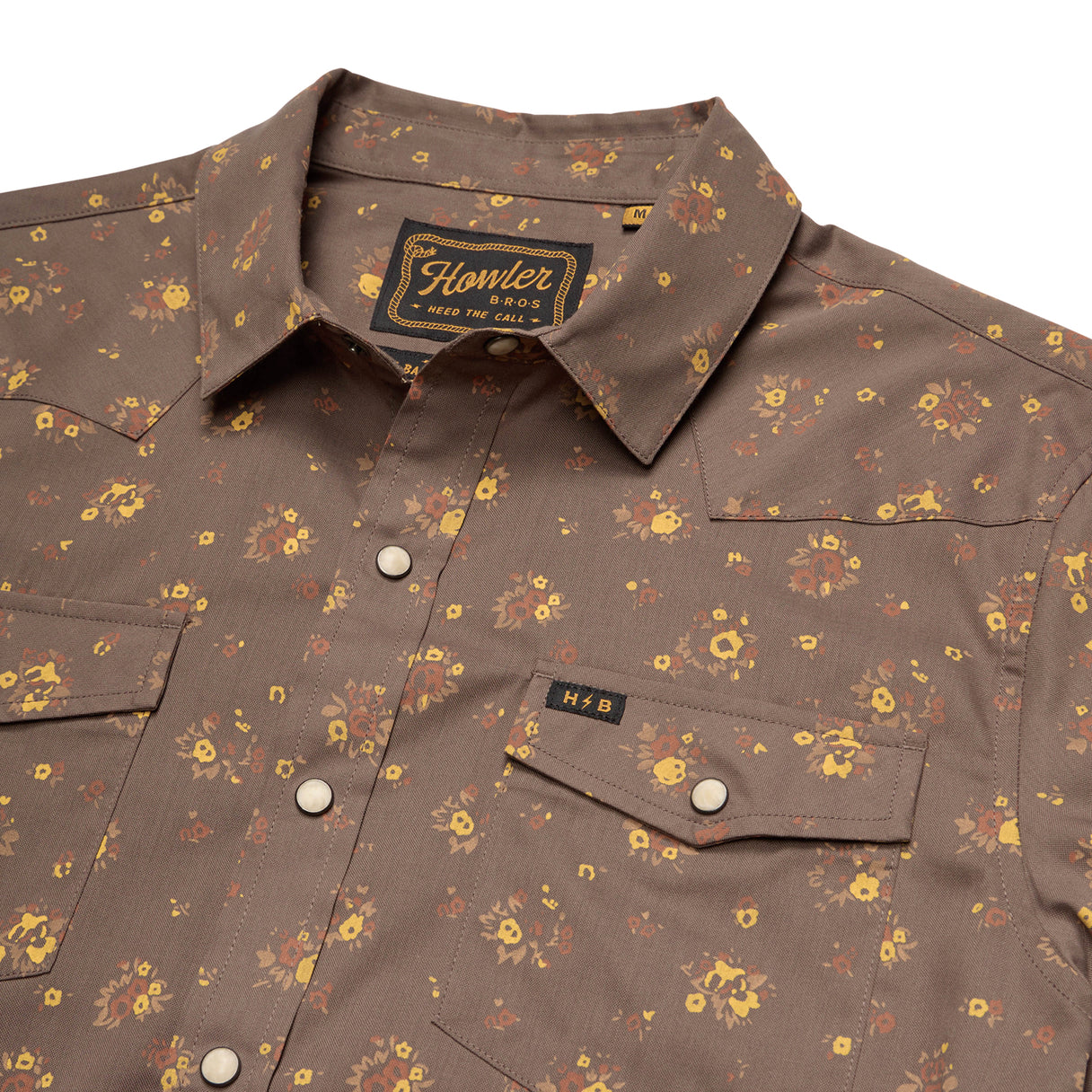 Howler Brothers Howler Brothers H Bar B Snapshirt - Bouquets : Morel.