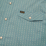 Howler Brothers Howler Brothers H Bar B Snapshirt - Power Lines : Smoke Blue.