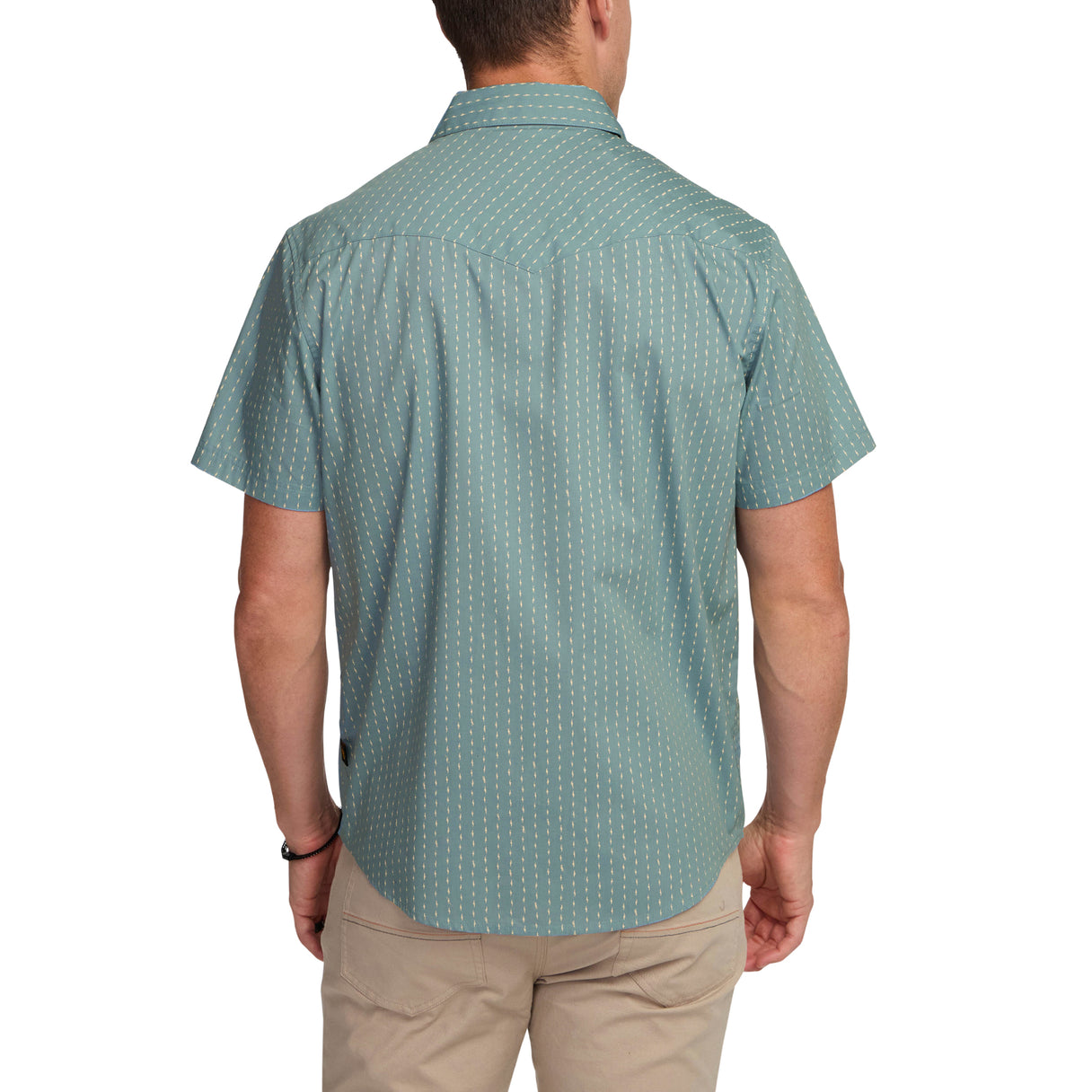 Howler Brothers Howler Brothers H Bar B Snapshirt - Power Lines : Smoke Blue.